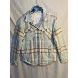 Aeropostale Quilt Lined Plaid Jacket
